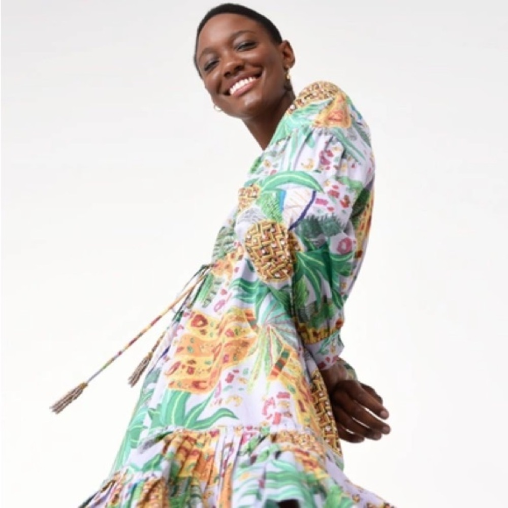 Farm Rio Midi Dress (see description)